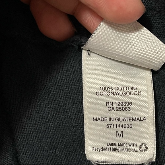 Disney Nightmare Before Christmas - Jack Graphic Tee Black Acid Wash Shirt Sz M - Picture 5 of 5